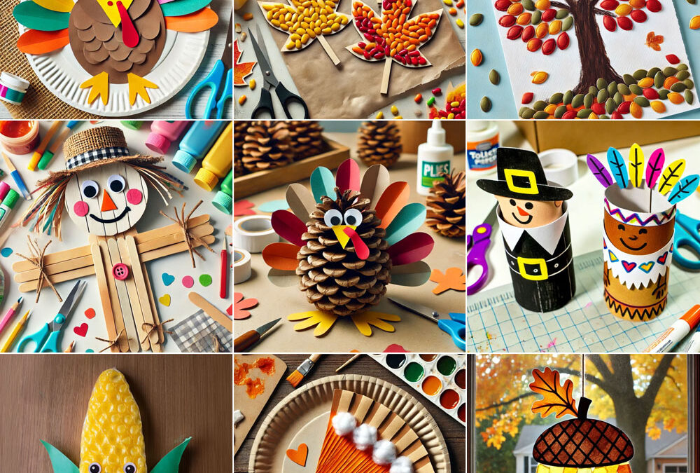 84 Fun and Easy Thanksgiving Crafts and Activities for Kids