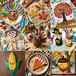 84 Fun and Easy Thanksgiving Crafts and Activities for Kids