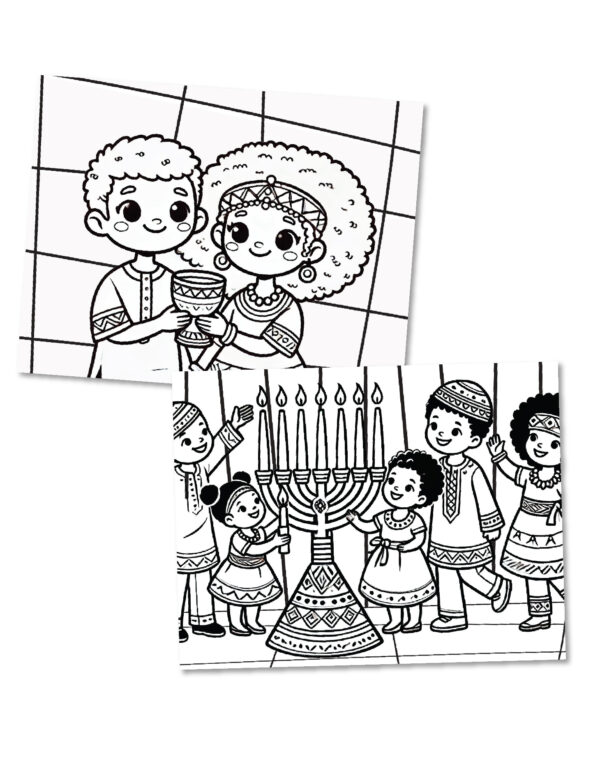 Coloring Pages Kwanzaa - Printable