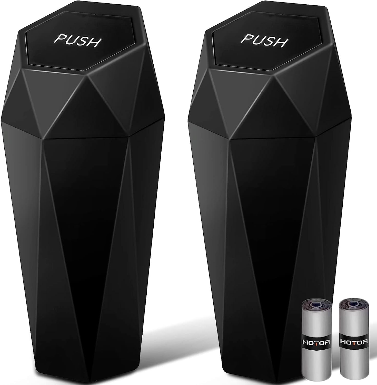cup holder trash cans for car