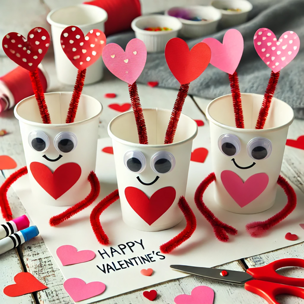 Valentines Craft deas Cups