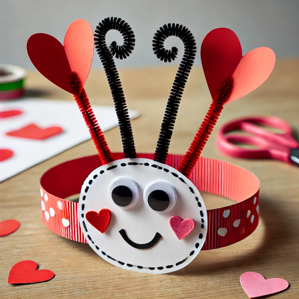 Valentines-Craft-Ideas-Ladybug-Hat