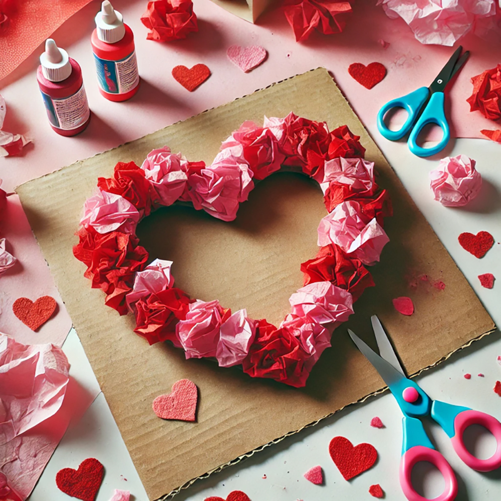 Valentines Craft Ideas Paper Heart