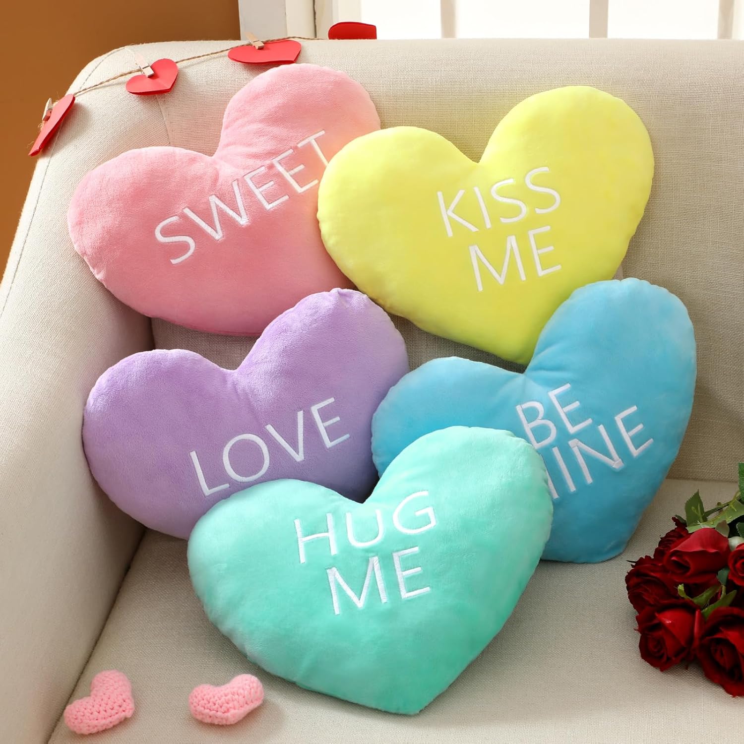 Valentine's Day pillows