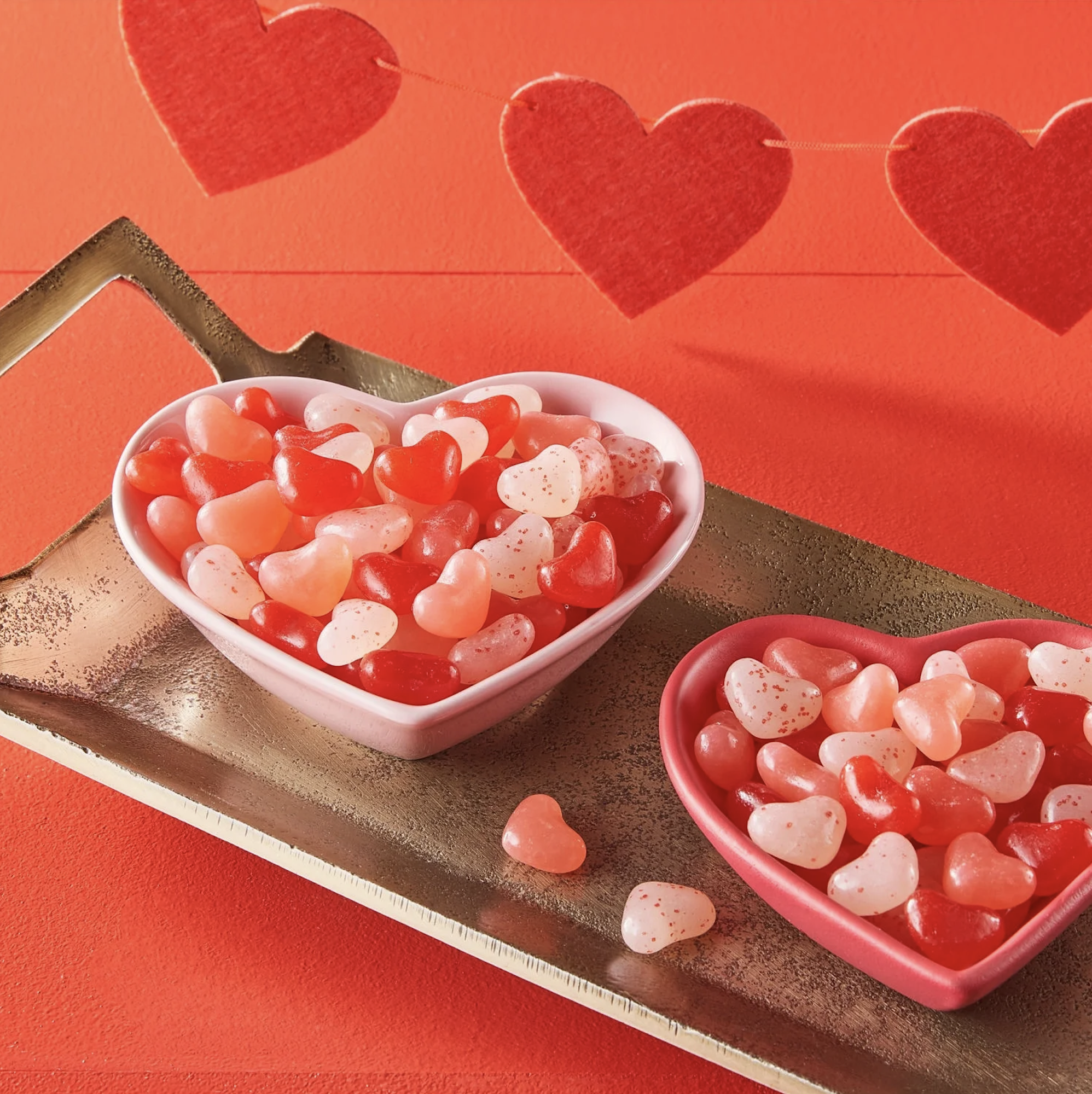 heart shaped jolly rancher candies valentines day