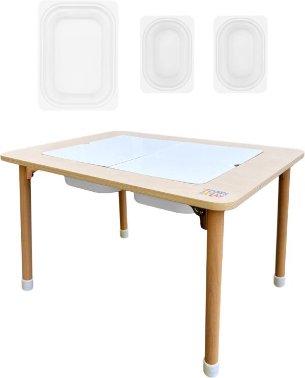 foldable sensory table from 7 days of play