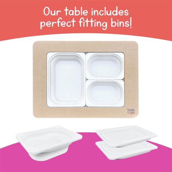 foldable sensory table from 7 days of play