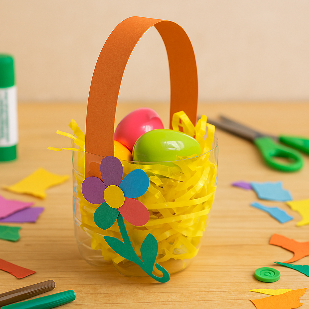 Easter-craft-ideas-basket-plastic-bottle