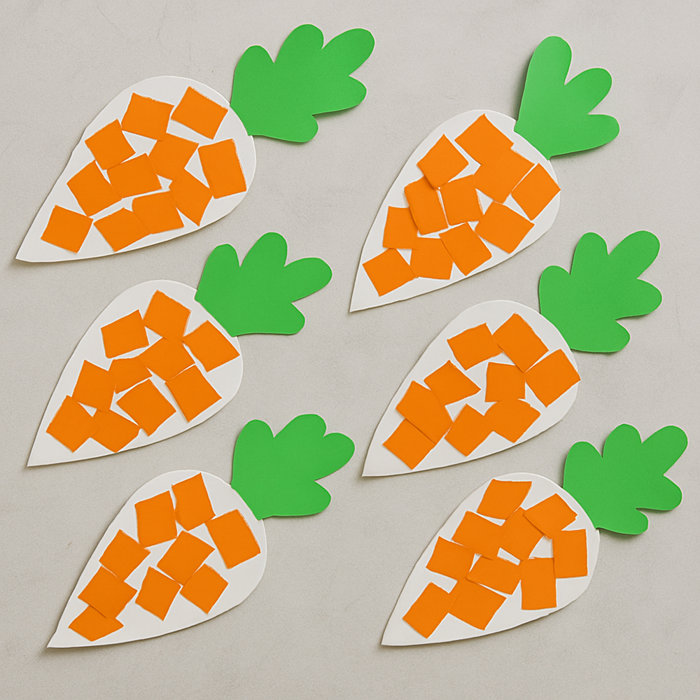 Easter-craft-ideas-carrot-paper