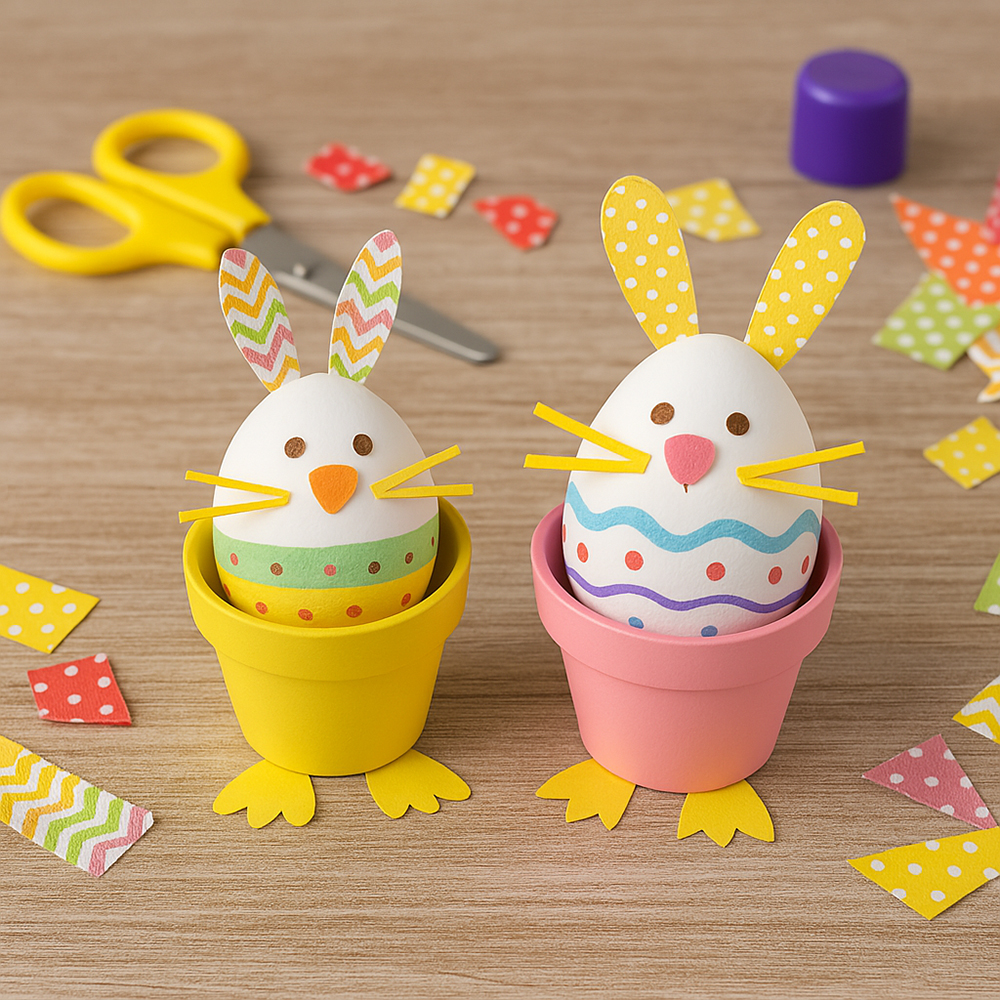 Easter-craft-ideas-egg-pot-bunny