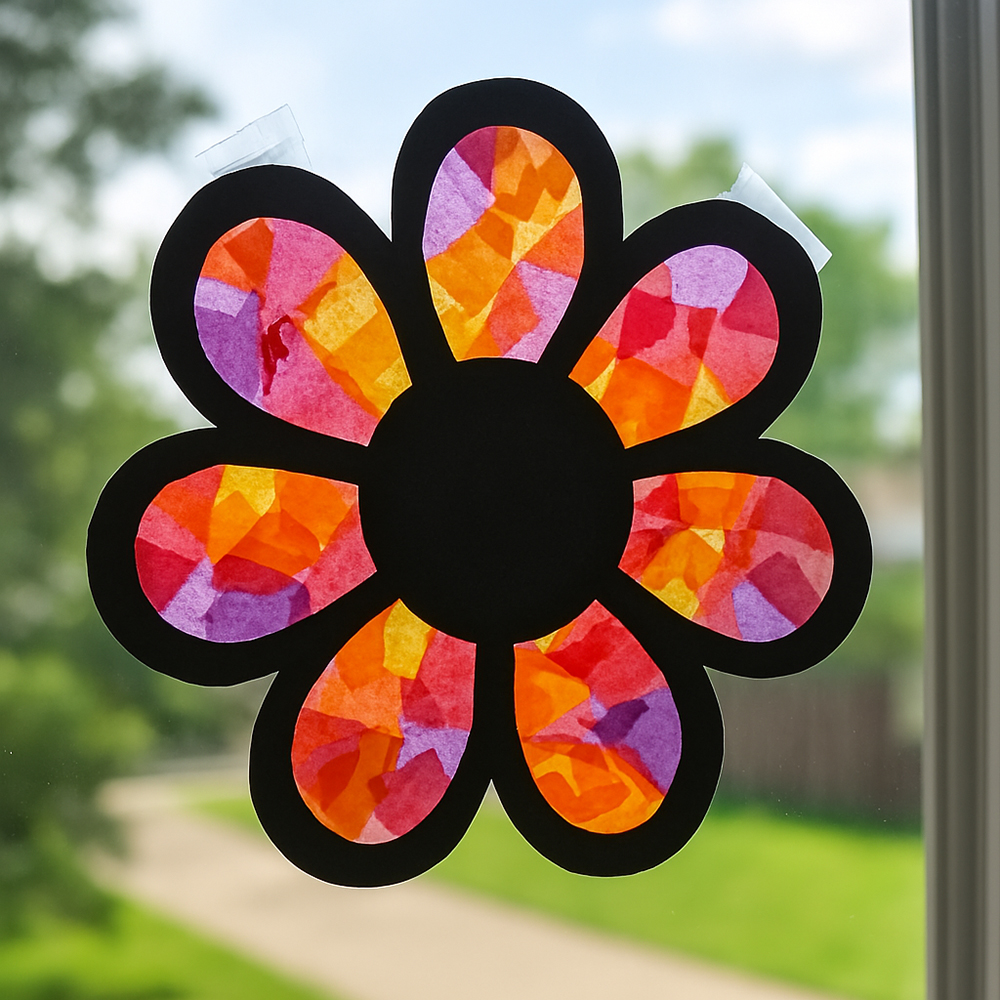 Easter-craft-ideas-flower-suncatcher