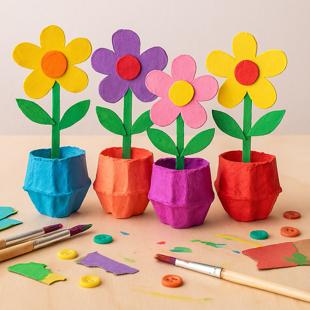 Easter-craft-ideas-paper-flowers-egg-carton