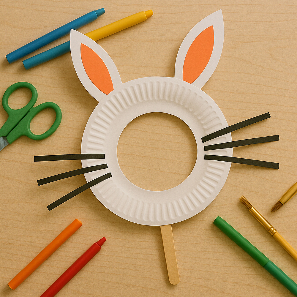 Easter-craft-ideas-paper-plate-bunny-mask