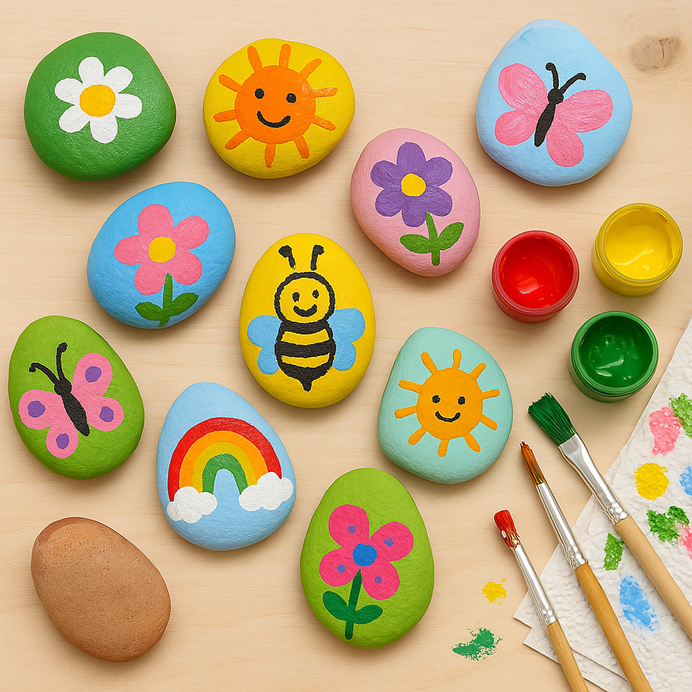 Spring-craft-ideas-painted-rocks
