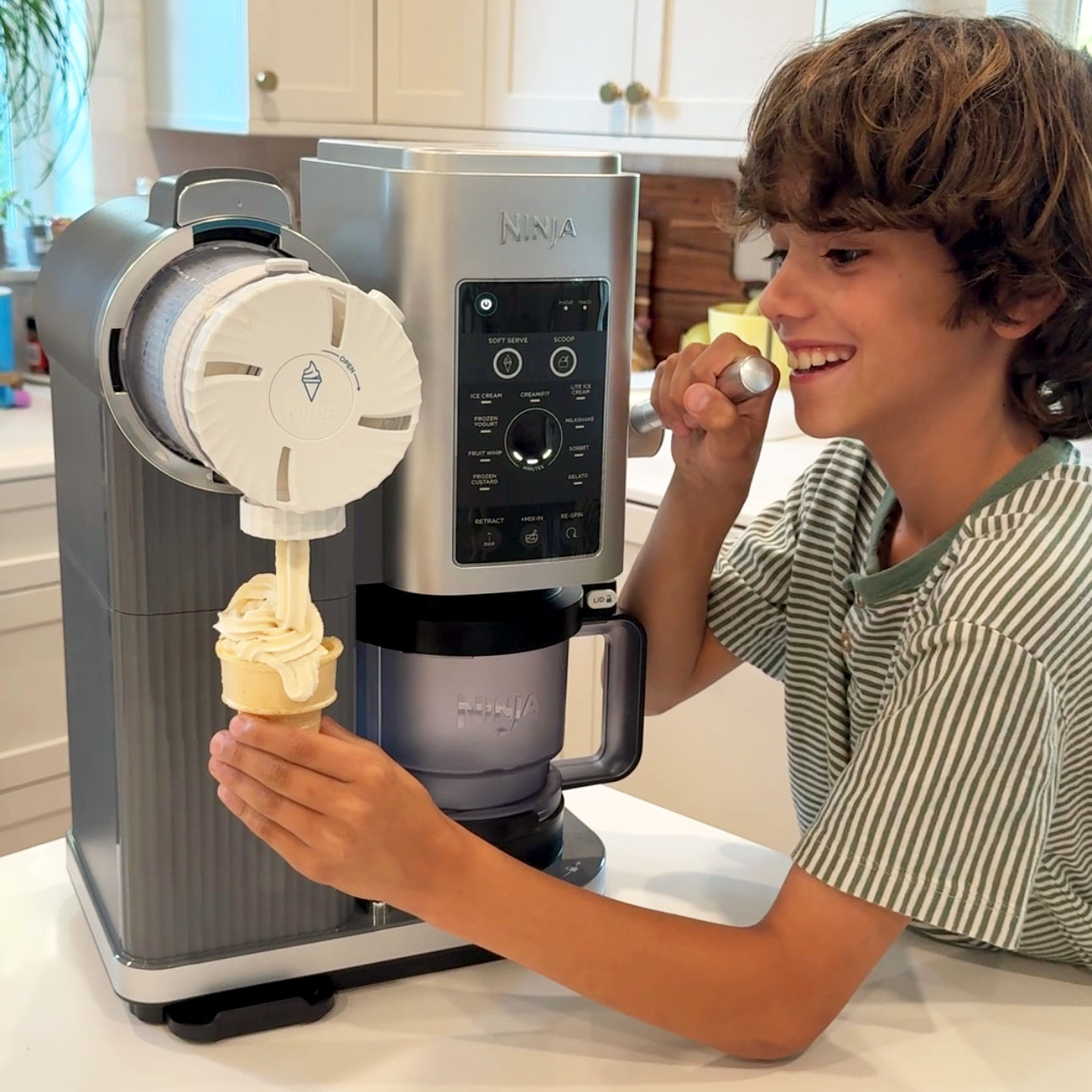 how to use the ninja creami swirl homemade frozen yogurt healthy kids