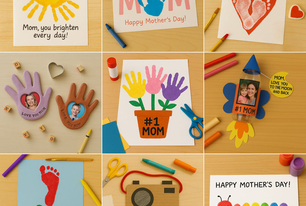 Mother’s Day Crafts for Kids – Cards, Keepsakes & More