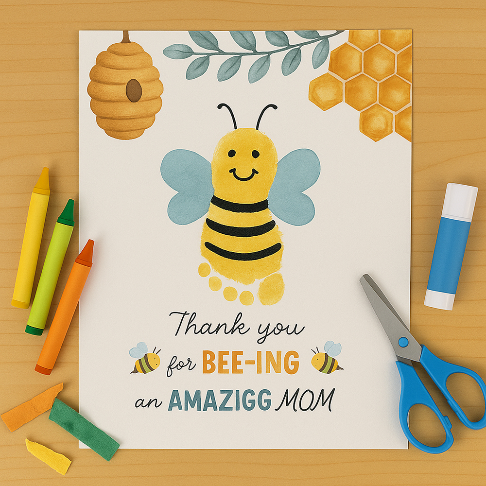 mothers-day-craft-ideas-bee-card