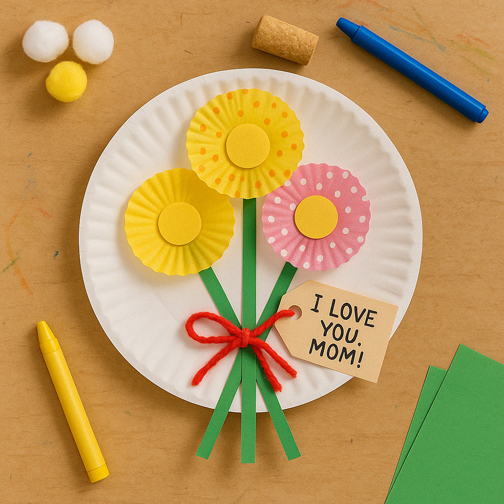mothers-day-craft-ideas-flower-cupcake-liners