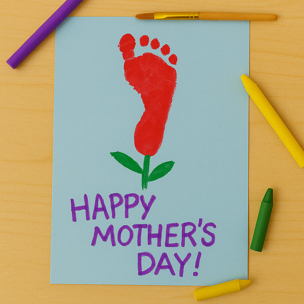 mothers-day-craft-ideas-footprint-flower-card