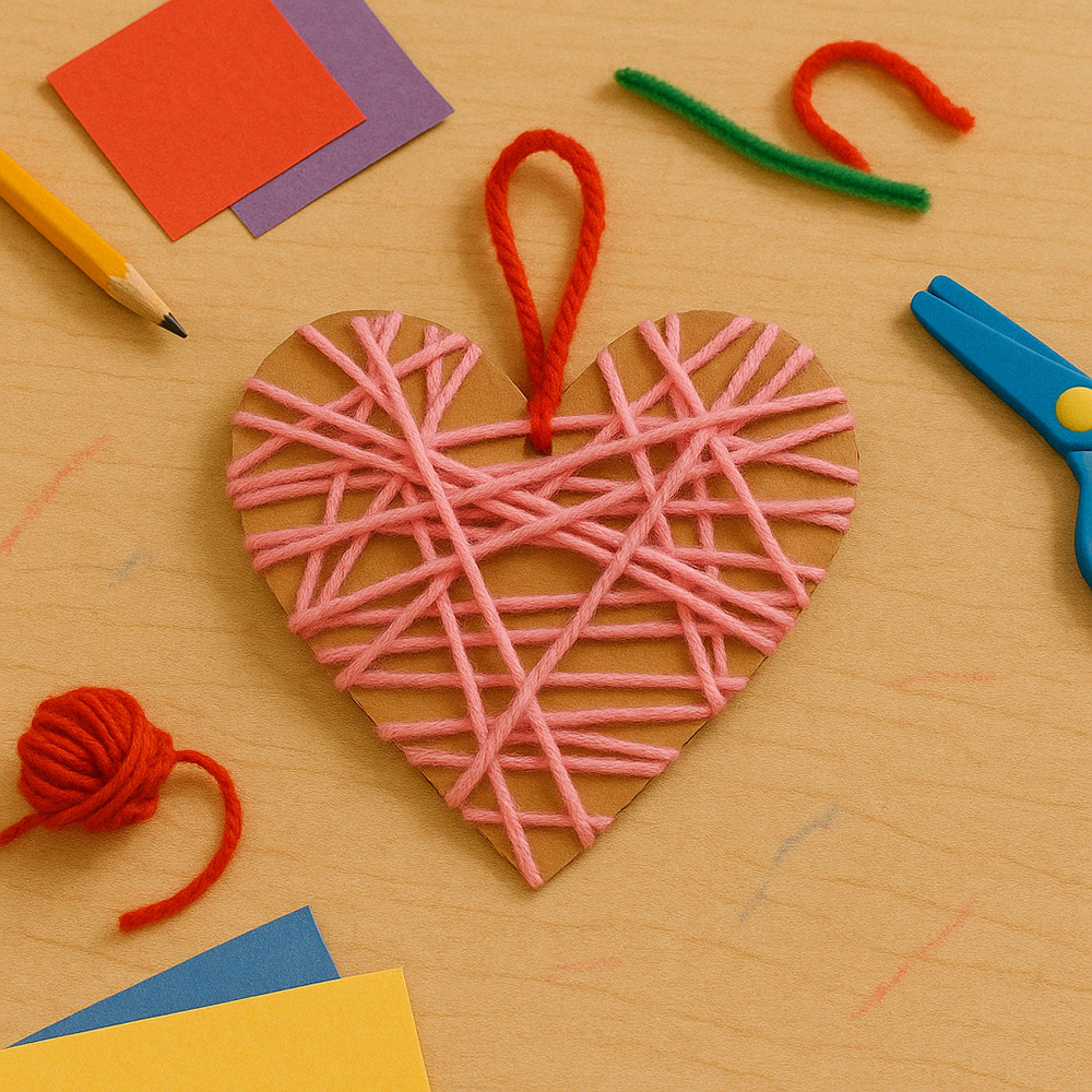 mothers-day-craft-ideas-heart-yarn