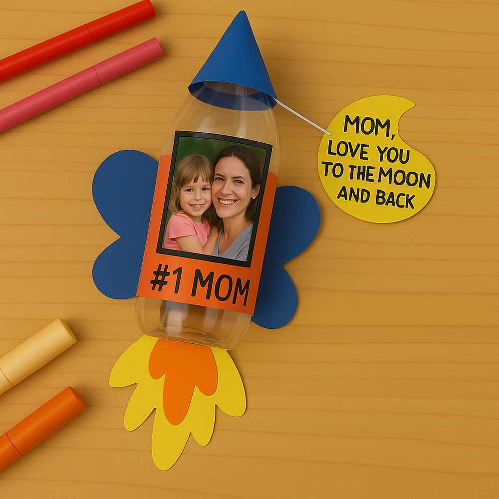 mothers-day-craft-ideas-rocket-plastic-bottle