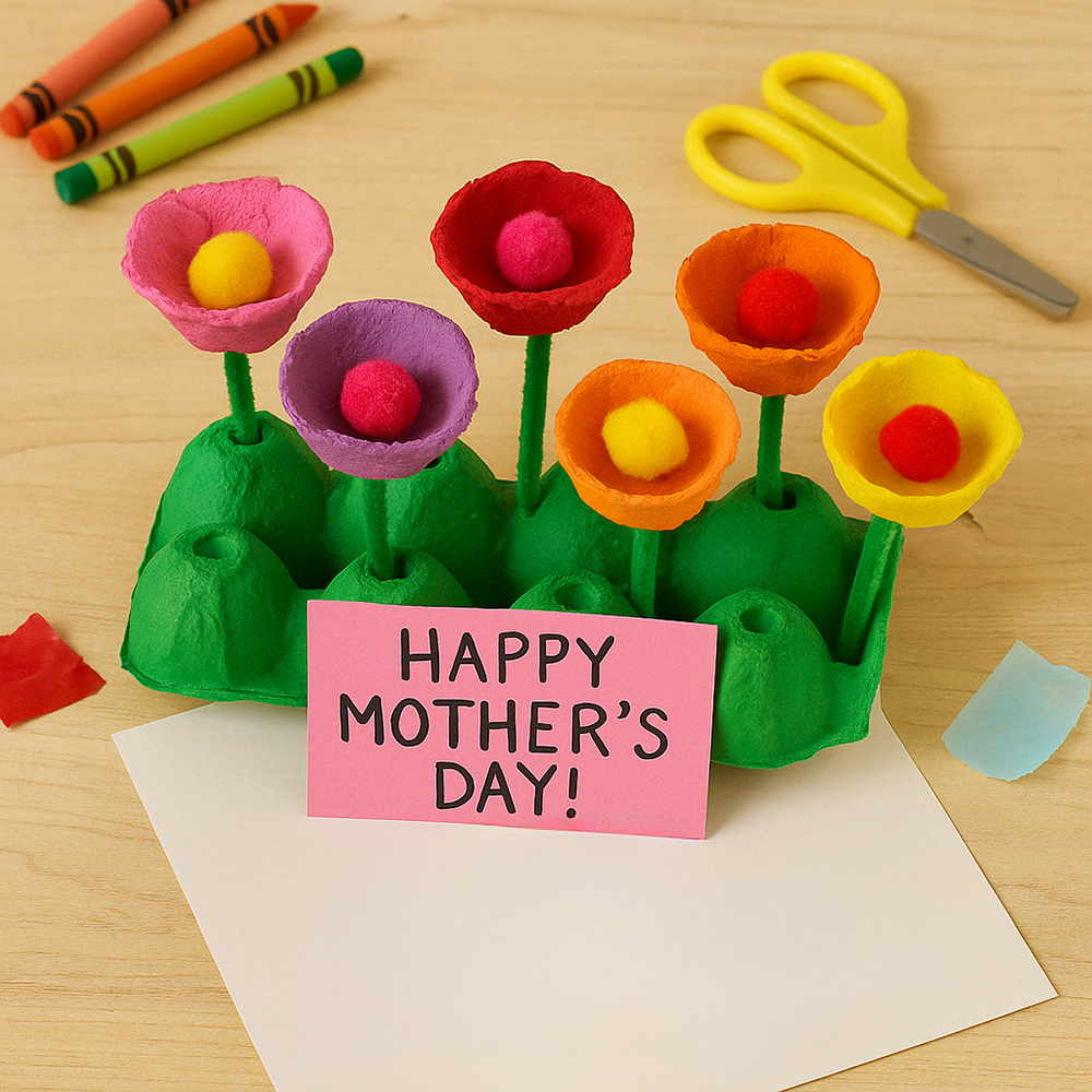 mothers-day-craft-ideas-egg-carton-flowers
