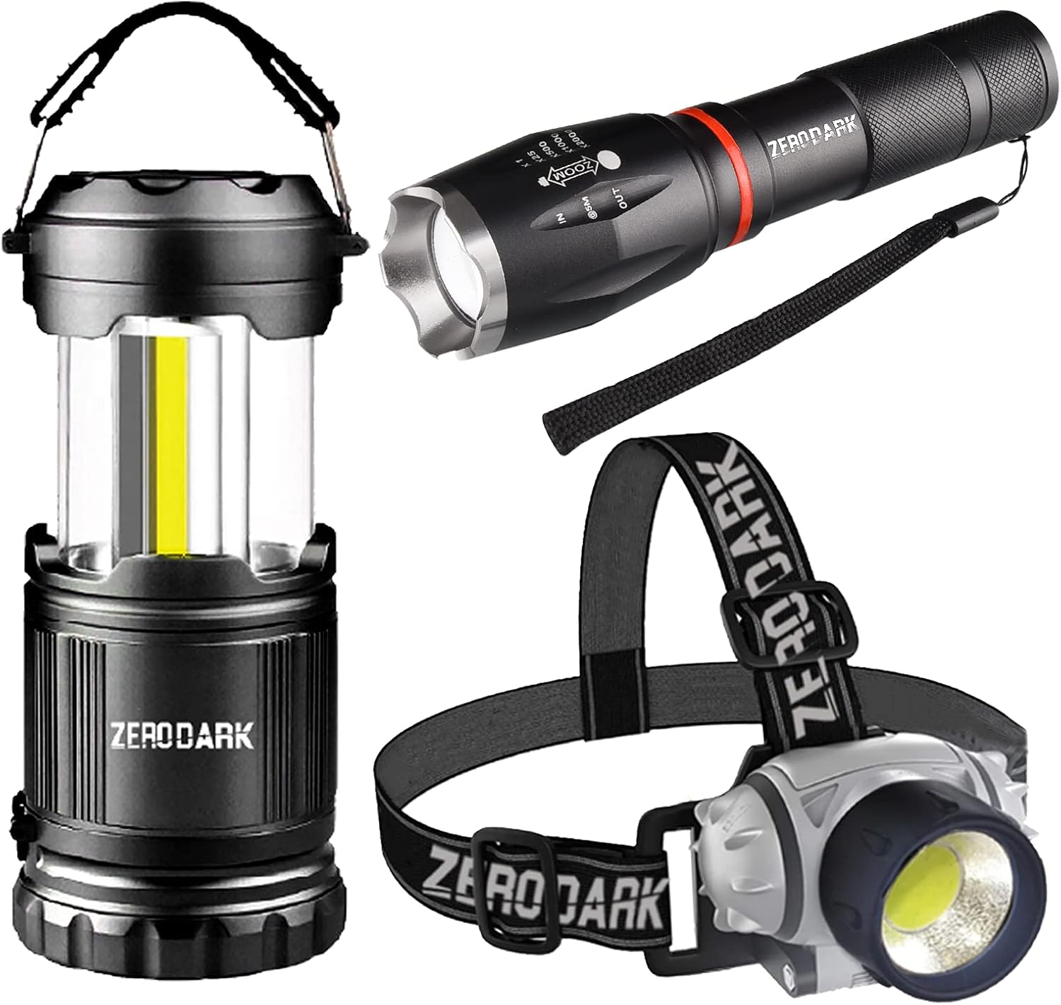 flashlight head lamp set for kids sleep away camp