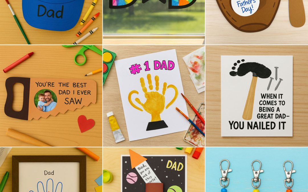Handmade Fatherโs Day Crafts That Dad Will Actually Want to Keep