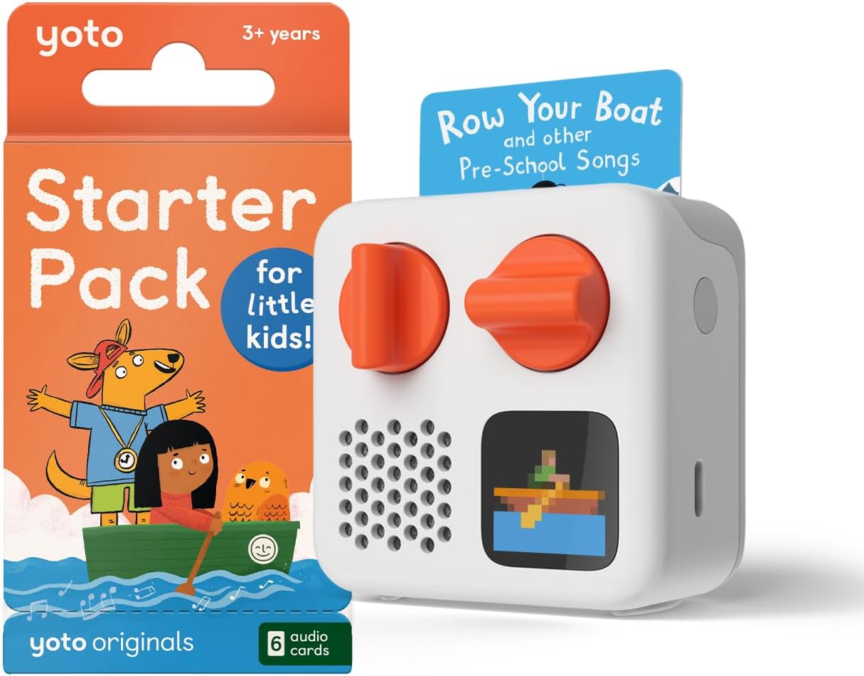Yoto Starter Pack for Little Kids Yoto Starter Pack for little kids with Yoto Player and preschool audio cards<br />