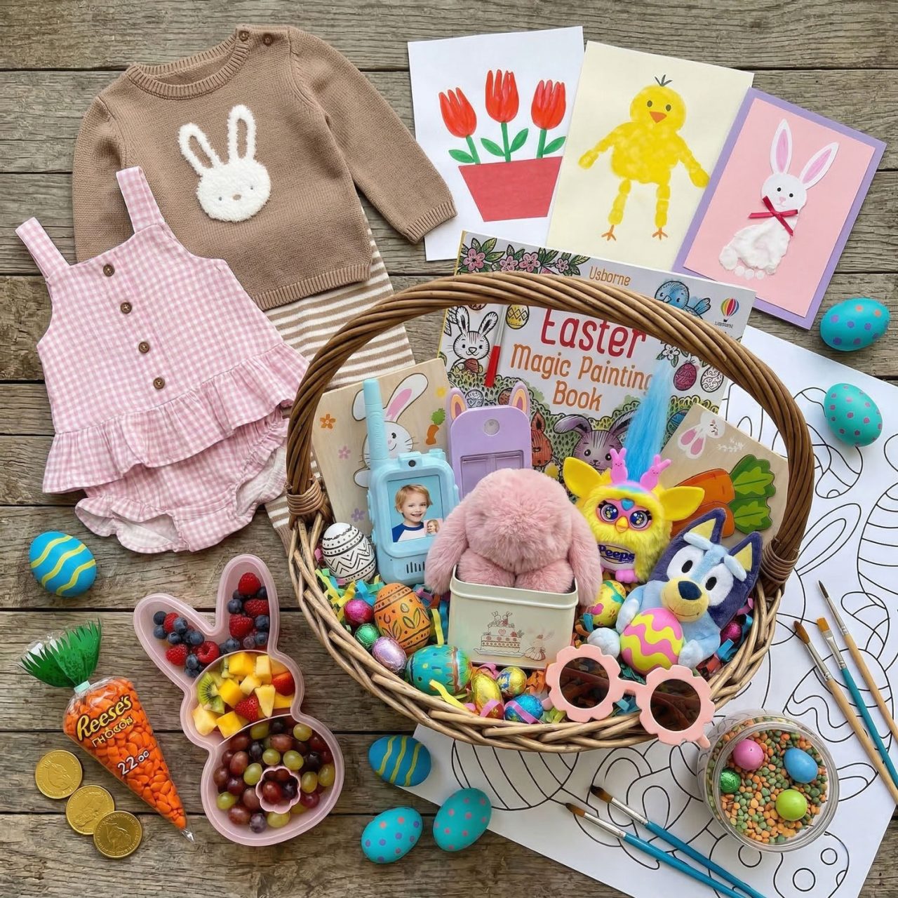 Easter Activity Idea - How to Turn a Glove into a Bunny - 7 Days of Play