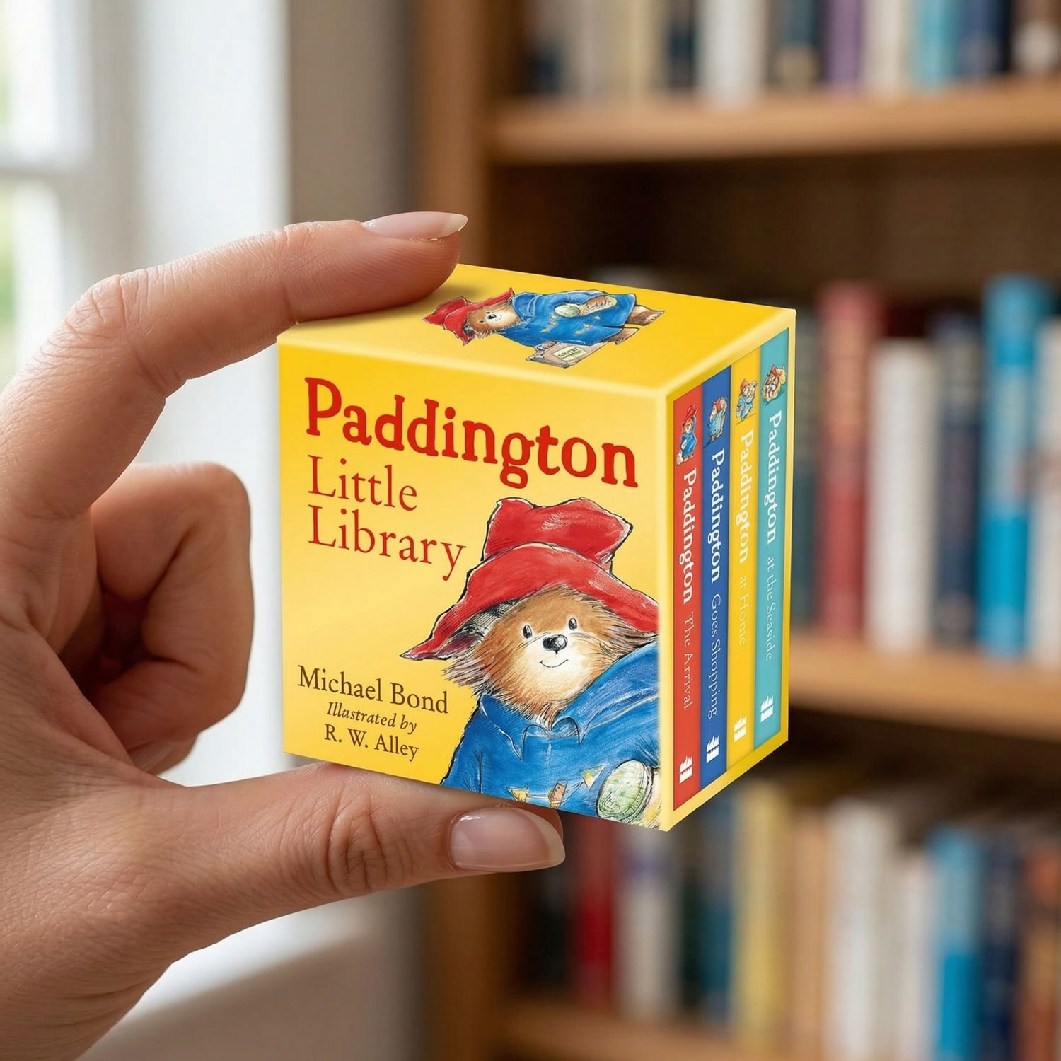 Paddington Little Library Board Book Set Little Library boxed set of small board books for toddlers and preschoolers